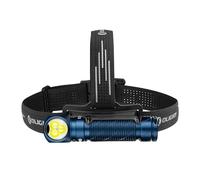 OLIGHT Perun 3 Lampada Frontale Multifunzionale Professionale LED Ricaricabile 3000 LM Torcia da Testa Impermeabile per Lavoro Esterno e Attività all'Aperto Pesca Corsa Campeggio (Blu Scuro)