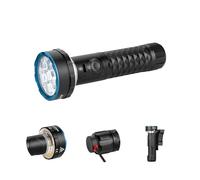 OLIGHT Prowess Torcia Potente Ricaricabile 5000 Lumen, Flashlight Accogliente Illuminazione Bidirezionale LED Portatile Lampada Applique da Parete Luce Campeggio Outdoor (Nero)