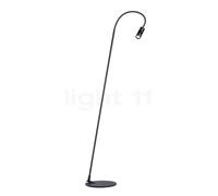 Oligo A Little Bit lampada da terra LED, nero opaco