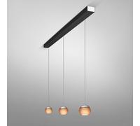 OLIGO BALINO lampada a sospensione LED con regolazione dell’altezza, 3 luci, 63-506-31-21+62-506-10-23+42-880-50-06/40#3, BALINO [Lampade per Interni > Lampade a Sospensione]