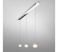 OLIGO BALINO lampada a sospensione LED con regolazione dell’altezza, 3 luci, 63-506-31-21+62-506-20-05+42-880-50-06/03#3, BALINO [Lampade per Interni > Lampade a Sospensione]