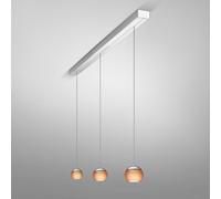 OLIGO BALINO lampada a sospensione LED con regolazione dell’altezza, 3 luci, 63-506-31-21+62-506-20-12+42-880-50-06/40#3, BALINO [Lampade per Interni > Lampade a Sospensione]
