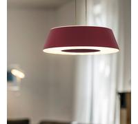 Oligo Glance Lampada a sospensione LED, rosso opaco