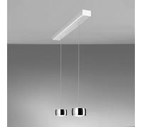 OLIGO Grace lampada a sospensione, LED 2 luci con regolazione dell’altezza invisibile, 63-506-34-21+62-506-10-12+G42-931-51-05#2, Grace [Lampade per Interni > Lampade a Sospensione]