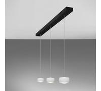 OLIGO Grace lampada a sospensione, LED 3 luci con regolazione dell’altezza invisibile, 63-506-44-23+62-506-20-23+G42-931-51-21#3, Grace [Lampade per Interni > Lampade a Sospensione]