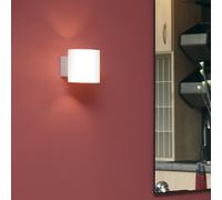 Oligo Project Lampada da parete, cromo opaco/bianco opaco