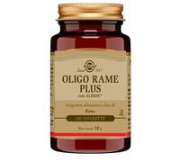 SOLGAR Oligo Rame Plus 100 tavolette - integratore di rame chelato
