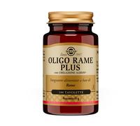 SOLGAR Oligo Rame Plus 100 tavolette - integratore di rame chelato