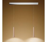 Oligo Rio Lampada a sospensione 2 fuochi LED, rame