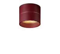 Oligo Tudor Lampada da soffitto LED, rosso opaco - 9,5 cm