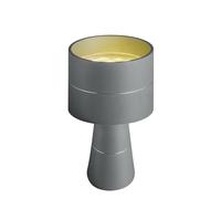 Oligo Tudor Lampada da tavolo LED, grigio opaco