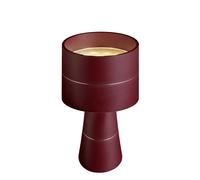 Oligo Tudor Lampada da tavolo LED, rosso opaco
