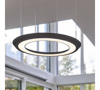 OLIGO Yano a sospensione LED up/down, CCT, nero Oligo