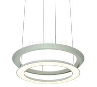 Oligo Yano Lampada a sospensione LED, rosone bianco opaco/testa pistacchio