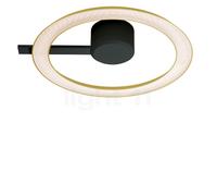 Oligo Yano Lampada da soffitto/parete LED, bronzo/nero - ø40 cm - diretto