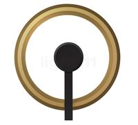 Oligo Yano Lampada da soffitto/parete LED, bronzo/nero - ø40 cm - indiretto