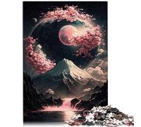 Oliked Puzzle Giapponese Neon 1000 Pezzi, Puzzle in Cartone per Adulti e Bambini, 26 x 38 cm