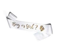 OLILLY Sciarpa Boy or Girl per Baby Shower - da Acquistare o da Regalare (Boy or Girl)