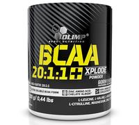 Olimp BCAA 20:1:1+ Xplode Powder 200 gr Aminoacidi con Citrullina Zinco e b6