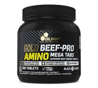 Olimp Gold Beef-Pro Amino Mega Tabs 300 Tabl. Aminoacidi 645g (77,35€/Kg)
