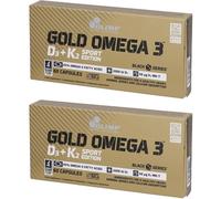 Olimp Gold Omega 3 D3+K2 Sport Edition Capsule 2x76 g Capsule