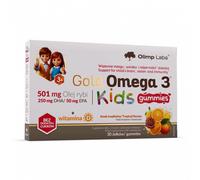 Olimp Gold Omega 3 Kids Rubberes gelatine aromatizzate tropicali, 30 pezzi