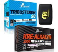 OLIMP NUTRITION KREA ALKALYN 2500 + TRIBULUS TERRESTRIS TRIBUSTERON 90