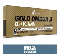 Olimp nutrition Oro Omega 3 D3 + K2 Sport Edizione 60 Capsule Vitamina D3 & K2