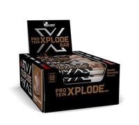Olimp Sport Nutrition - Barretta Proteica Xplode (25x40g) - Barrette proteiche - 15 g di proteine - Doppio cioccolato