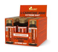 Olimp Sport Nutrition - Can L-carnitina 3000 Extreme Shot (9x25ml) - L-Carnitina - 9 dosi di L-Carnitina concentrata - Arancione