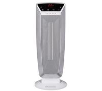 OLIMPIA SPLENDID Termoventilatore Ceramico a Torre Stufa elettrica Potenza Max 2200 Watt Oscillante con Telecomando e Timer - 99450 Caldostile DT