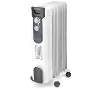 OLIMPIA SPLENDID Radiatore Termosifone Elettrico ad Olio Stufa Portatile Basso consumo 9 Elementi Potenza 2000 Watt con Termostato - CaldoRad 9