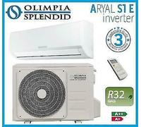 OLIMPIA SPLENDID ARYAL S1 E 12 HP CLIMATIZZATORE INVERTER 12000 BTU GAS R32 A++