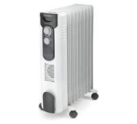 OLIMPIA SPLENDID Radiatore Termosifone Elettrico ad Olio Stufa Portatile Basso consumo 9 Elementi Potenza 2000 Watt con Termostato - CaldoRad 9