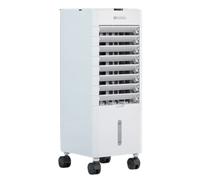 OLIMPIA SPLENDID Raffrescatore d'aria Portatile Evaporativo Senza Tubo Capacità 3.8 Litri Funzione Oscillante con Timer e Telecomando - 99211 PELER 4T