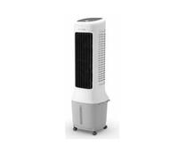 Olimpia Splendid, Peler Tower 10 Raffrescatore Evaporativo a Torre, 10 Litri, Purificatore d'Aria con Pannello Evaporativo, Doppia Ventola, Raffrescamento, Ventilazione, Display Touchscreen