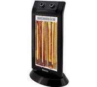OLIMPIA SPLENDID Stufa elettrica al Carbonio Infrarossi Potenza Max 1100 Watt Oscillante - Carbon Black