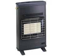 OLIMPIA SPLENDID - Super Infra Metano Turbo Stufa a Gas Potenza Termica 4200 Watt 120 m3 Riscaldabili Colore Nero