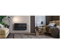 Olimpia Splendid CALEO GLASS WIFI Interno Nero 2000 W Stufa elettrica a convezione