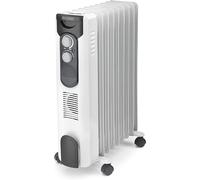 OLIMPIA SPLENDID Radiatore Termosifone Elettrico ad Olio Stufa Portatile Basso consumo 9 Elementi Potenza 2000 Watt con Termostato - CaldoRad 9