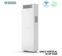 OLIMPIA UNICO VERTICAL INVERTER 35 HP EVAN clima verticale senza unità esterna