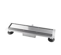 Olimpo Docce Canalina di Scarico 50 Cm Acciaio Piastrellabile, Box Doccia