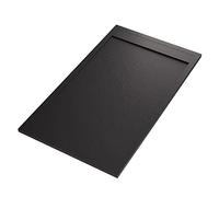 OLIMPO DOCCE - Piatto doccia in marmo resina NERO pietra cemento PRESTIGE - 70x130
