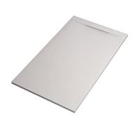 OLIMPO DOCCE - Piatto doccia in marmoresina Bianco effetto pietra cemento VINCENT - 70x110