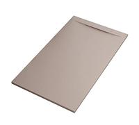 OLIMPO DOCCE - Piatto doccia in marmoresina Sabbia effetto pietra cemento VINCENT - 90x130