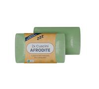 OlimpoFLEX Afrodite | Coppia di Cuscini in Bio Memory Foam e Aloe Vera Ortopedico Effetto Antireflusso da Letto 72x42cm Guanciale Ergonomico e Traspirante con Federe in Omaggio - Made in Italy 100%
