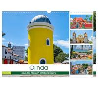 Olinda, una delle città più antiche Recifes (calendario da parete 2026 DIN A3 orizzontale), calendario mensile CALVENDO