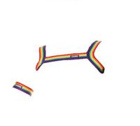 OLIns Body Chest Harness da Uomo Imbracatura Clubwear Muscolare Gay Erotico Lingerie(Color:Iridescent,Size:One Size)