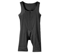 OLIns Uomo Dimagrante Shapewear Body Contenitivo Modellante Corsetto Bodysuit (Black,6XL)