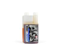IPONE - Samourai Racing Olio Motore 2 Tempi - 100% con Esteri Sintetici - Alte Prestazioni - Tanica da 1 Litro - Profumo di Fragola